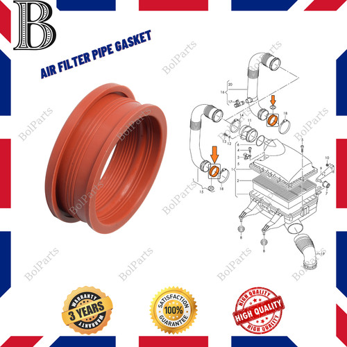 Turbo charger air intake seal - air,