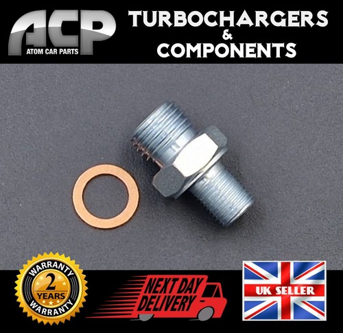Turbocharger hollow oil screw - hollow,